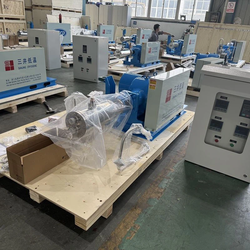 پمپ رفت و برگشتی برودتی با دبی بالا